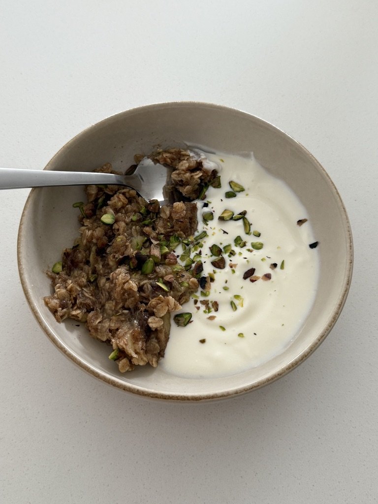 Banana Crumble Breakfast
